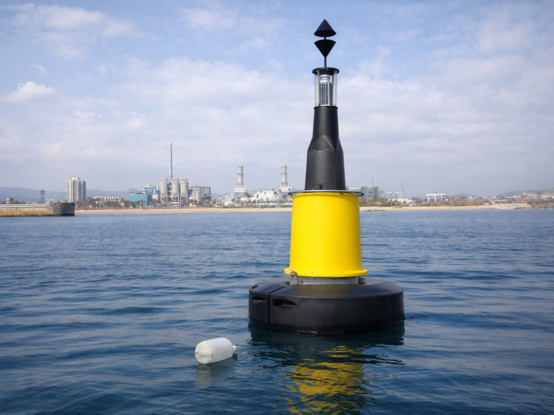Safety and signage in accordance with international standards for maritime navigation aids